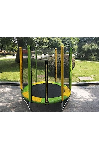 Fileli Trambolin 140 Cm - Türkiyede Tek Katlanabilir Trambolin