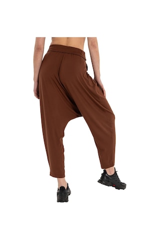 Inguz Beli Katlanabilir Yoga Şalvar Kahverengi