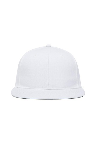 Külah Basic Street Snapback Hiphop Cap Beyaz Şapka - Beyaz