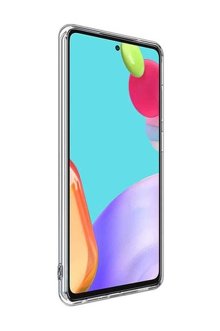 Galaxy A32 5g Kılıf Zore Şeffaf İnce Ve Esnek Süper Silikon Kılıf