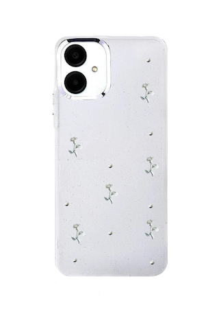 Mey İthalat Samsung Uyumlu Galaxy A07 4g Fiyonk Desenli Kapak - Desen 4