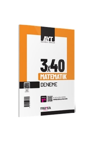 AYT Matematik 3x40 Deneme - Marka Yayınları AYT Matematik 3x40 Deneme - Marka Yayınları