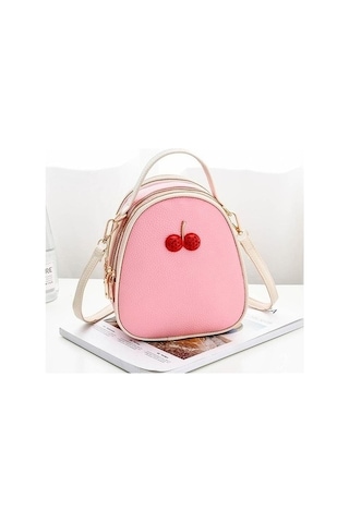 Tongxida Bosphorus Vahşi Sevimli Omuz Öğrenci Messenger Kırmızı Kiraz Kadın Çantası Kırmızı