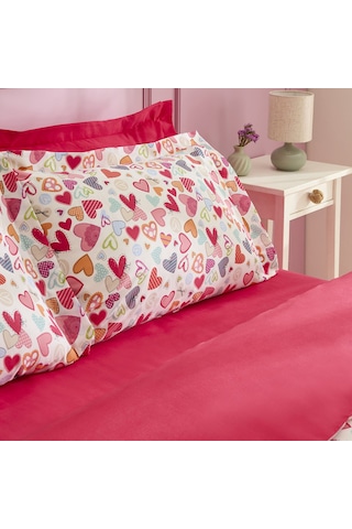 Sarah Anderson Amour Glow Tek Kişilik Nevresim Takımı Multicolour Renkli