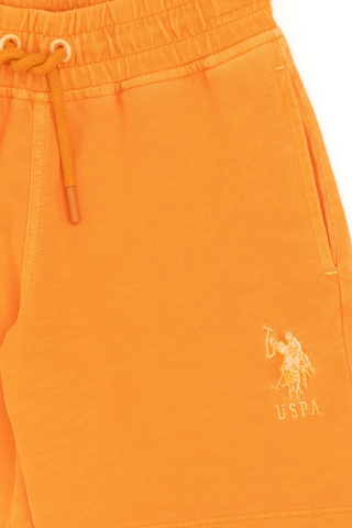 U.s. Polo Assn. Erkek Çocuk Turuncu Şort Örme 50279593-vr051 Turuncu