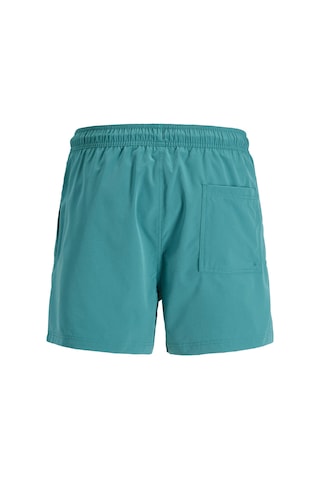 Jackjones Jack & Jones Jpstmauı Tropıc Solıd Swı Mavi Erkek Deniz Şortu