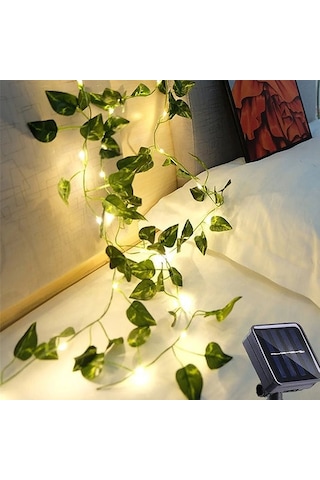 Güneş Enerjili Sarmaşık Led Dekor 5 Metre S-24 Çok Renkli