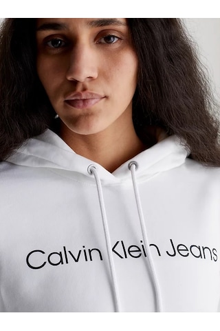 Calvin Klein Calvın Kleın Kadın Sweatshırt J20j220254-yaf Beyaz