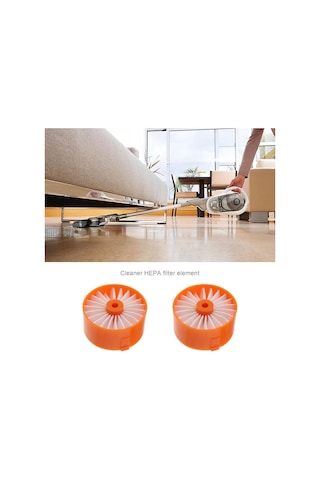 Black & Decker Bsv2020 Kablosuz Elektrikli Süpürge Yedek Filtre Aksesuarları İle Uyumlu 2 Adet Filtre Elemanı