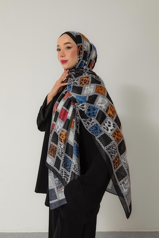 Mimiyum Soft Şal-zincir Leopar - Model 9 Çok Renkli