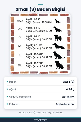 Evcil Hayvan Külot Bezi Small Beden - Ultra Emici - Hızlı Kuruyan