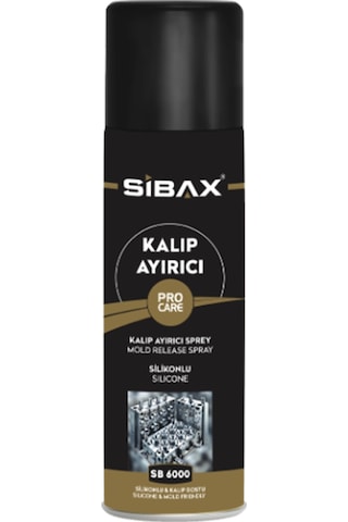 Sibax Sb6000 Kalıp Ayırıcı Sprey Silikonlu 400 Ml