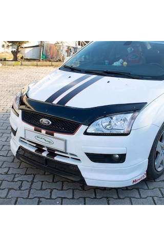 Eurocap Ford Focus Ön Kaput Koruyucu Rüzgarlık 3Mm Abs 2005-08