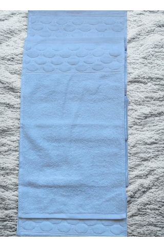 Miosse Pure 10 Adet 30x50 Cm Lüx %100 Pamuk El-yüz-misafir Havlusu Beyaz