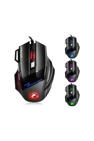 İmice X7 Led Işıklı Kablolu Oyuncu Mouse