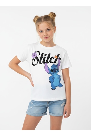 Sea Bubbles Stitch Çocuk Tişört St10412 BEYAZ