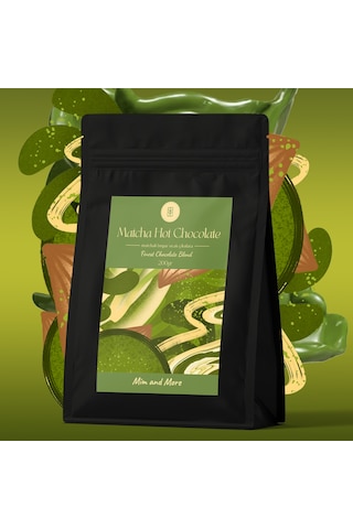 Matcha Hot Chocolate - Matchalı Beyaz Sıcak Çikolata, 200 Gr 200 G