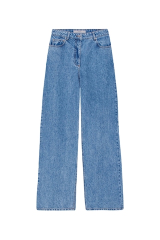 Remain Birger Christensen Cocoon Yüksek Bel Kot Pantolon Mavi