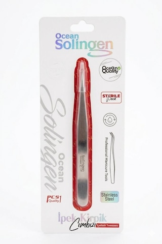 Ocean Solingen Düz Tipli Kirpik İzolasyon Cımbızı 857