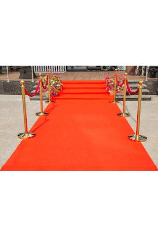 Gold Protokol Pirinç Bariyer Vip Kordon Şerit Sıra Bariyeri