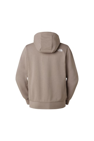 The North Face M Sımple Dome Lıght Regular Full Zıp Hoo Erkek Sweatshirt Nf0a8gq72mb1 Gri