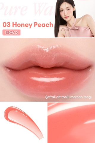 Dasique Pure Water Lip Gloss 03 Honey Peach