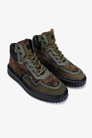 Valmenti Erkek Hakiki Deri Casual Bot 352 21568 Erk Bot Sk24-25 Hakı Kmbn Haki