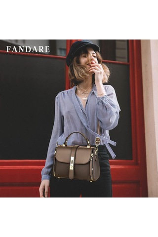 Aromee Kadın El Çantası, Su Geçirmez, Omuz Çantası, Omuz Çantası - Kahverengi