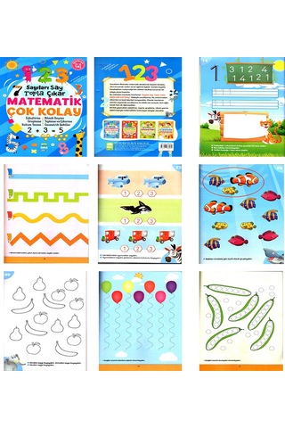 Matematik Çok Kolay Sayıları Say Topla Çıkar Okul Öncesi Eğitim