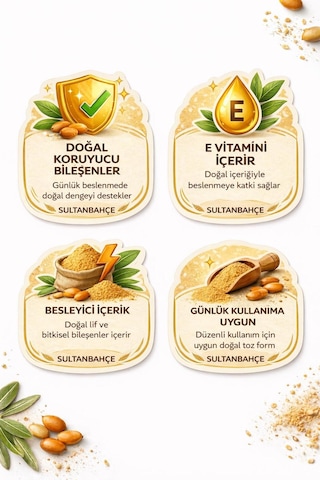 Sultanbahçe İğde Çekirdeği Tozu 200 Gr - Katkısız, %100 Doğal Öğütülmüş İğde Çekirdeği Unu