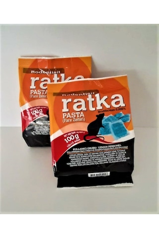 Fare Zehiri 100 Gr 3 Adet Pasta Fare Zehiri Fare İlacı Ratka