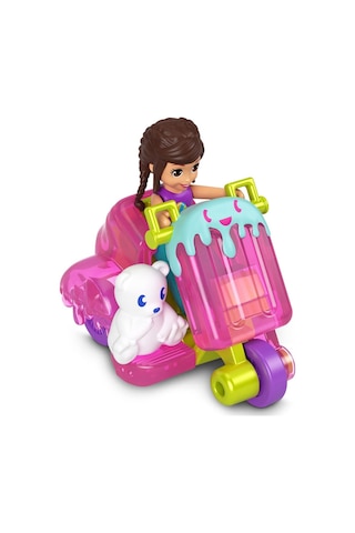 Polly Pocket'ın Muhteşem Araçları Oyun Setleri Hkv59