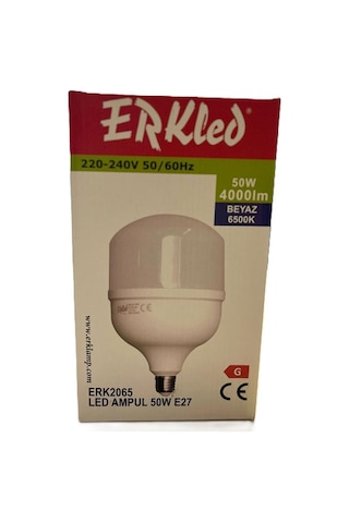 Erkled Torch E-27 Ampül Beyaz 50 W