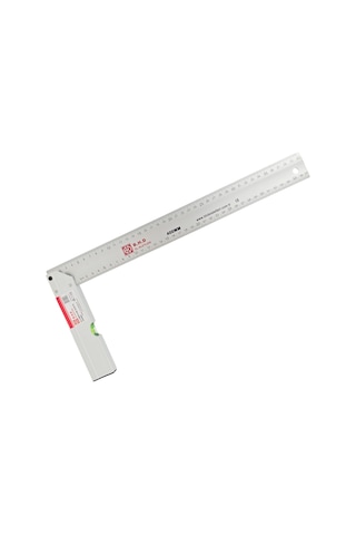 Fixonic B.h.d Bhd00198 400mm/40cm Alüminyum L Marangoz Gönye/su Terazili