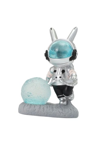 Trendooze Homyl Çizgi Film Uzay Tavşan Telefonu Tutacağı Sanat Mavi 5.5cmx9cmx13cm 5.5cmx9cmx13cm