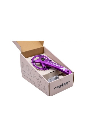 Kron Raptor Hollowtech Aynakol 32 Dişli - Mor Mor