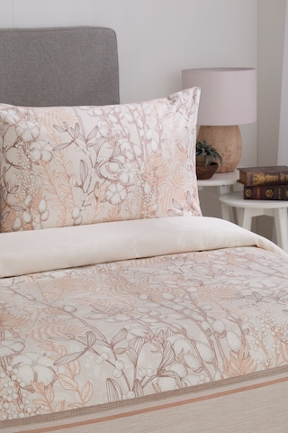 Floretta Kapas Tek Kişilik Pike Takımı Krem