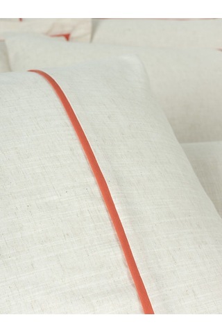 Cotton Box 1571/1-cb Inborn Ck Nevresım Takımı Banded Turuncu Turuncu