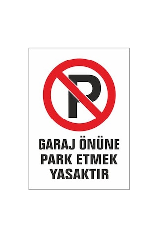 Park Yasak Levhaları 5 Adet