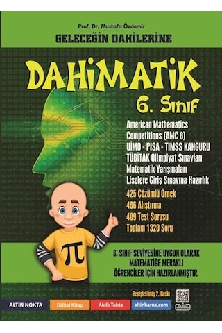 Altın Nokta Yayınları 6. Sınıf Matematik Olimpiyatlarına Hazırlık Seti 2 Kitap