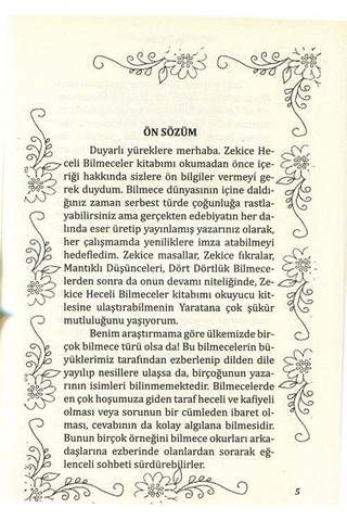 Zekice Heceli Bilmeceler / Zeki Çelik