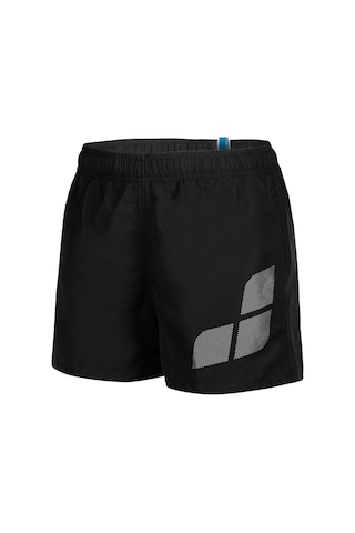 Arena Beach Short Logo Çocuk Siyah Deniz Şortu 006446511