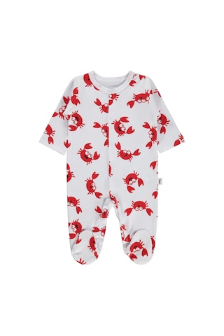 Civil Baby Yengeç Empirme 1-9 Ay Tulum - Beyaz