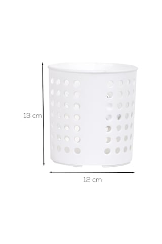 Porsima Kp-165-1 Tezgah Üstü Dik Kaşıklık Bıçaklık Düzenleyici Organizer Mutfak Düzenleyici Beyaz