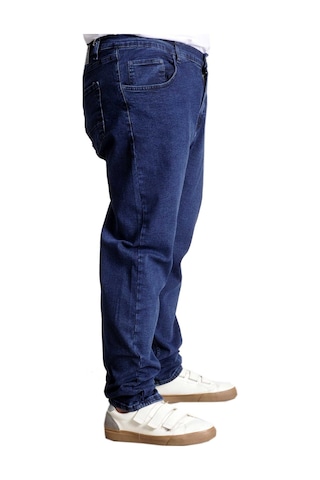 Mode Xl Büyük Beden Erkek Kot Pantolon Paris Star 23908 Mavi 001