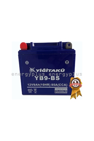 12v 9 Ah Motosiklet Motorsiklet Aküsü Yb9-bs Yiğit Akü 2022