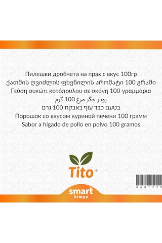 Toz Tavuk Ciğeri Aroması 100 G