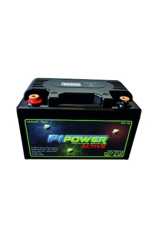 Pipower Active 12v 6ah Lithium Lifepo4 Lityum Motosiklet Aküsü