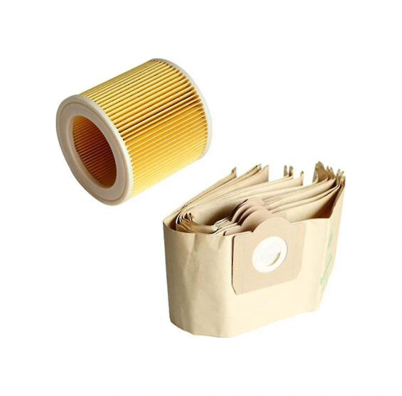 Karcher Wd3 Premium Elektrikli Süpürge Wuqx İçin 5x Toz Torbası Ve 1x Filtre