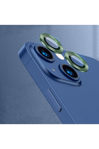 İphone 13 Ve İphone 13 Mini Uyumlu Birebir Uyumlu Kamera Lens Koruyucu Cam